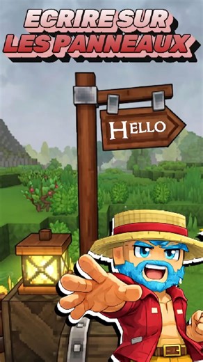 Comment écrire sur les panneaux dans Hytale ??