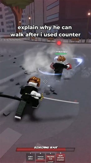 Bro thought idk hes using script 😭 #tsb #thestrongestbattlegrounds #roblox #rblx #memes #shorts