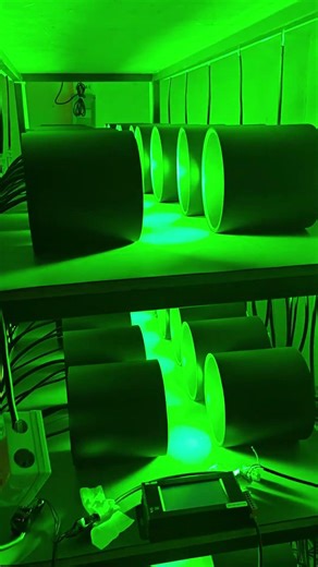 ETL Listed HIgh Quality RGBW Downlight test before shipping