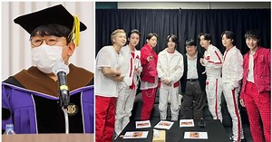 BTS’ Papa bear, Bang PD, receives honorary doctorate, fans say, ‘now its Bang PhD’