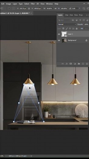 Photoshop Lighting Effects Tutorial Easy Step | Photoshop 2026 Tutorial #shorts #rajnikgraphiclab