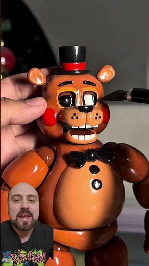 Toy Freddy Fazbear Five Nights At Freddy's action figure Review ‪@RYNOARTS‬