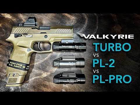 Olight Valkyrie Turbo vs PL Pro vs PL 2