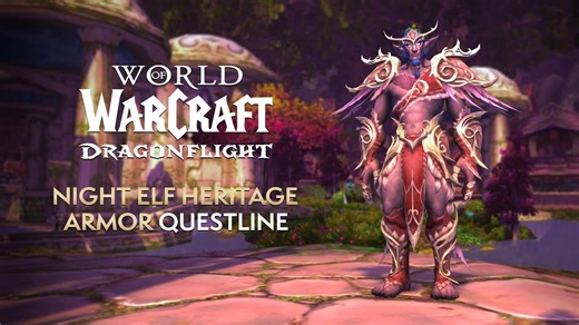 Night elf heritage armor questline & armor set preview | Dragonflight