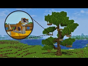 I Built a Treehouse for Every Cat in Minecraft!