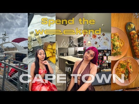 Spend the weekend with us in CAPE TOWN!🥹✈️💕