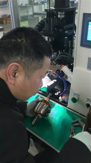 Armature Commutator Fusing Machine Wind Automation