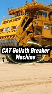 CAT Goliath breaker machine #cat #goliath #breaker #machine | ESA MAROC & Machines CNC