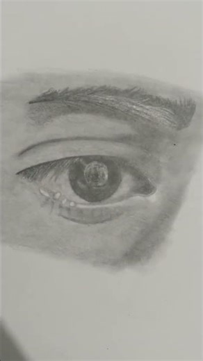 Eye tutorial for beginners!! girl eyes!! #pencil #art #pencildraw #sketch #coloredpencil #eyesketch