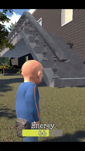 Rock to Granny's Head! #gaming #simulatorgames