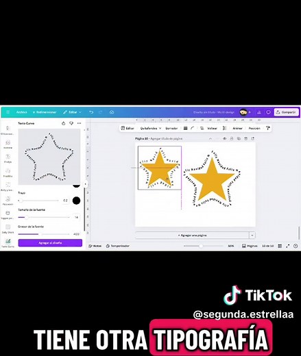 Curva tus textos fácilmente en Canva - Tutorial