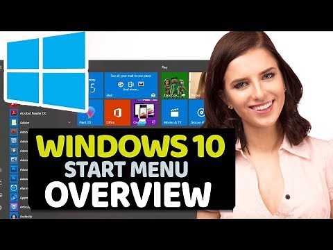 Windows 10 Start Menu Overview - Tutorial for Beginners