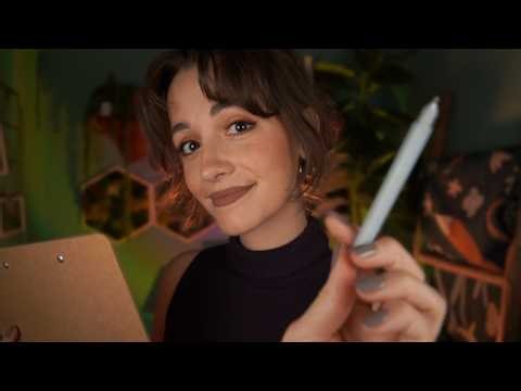 ASMR | Face Assessment & Exam 🔎