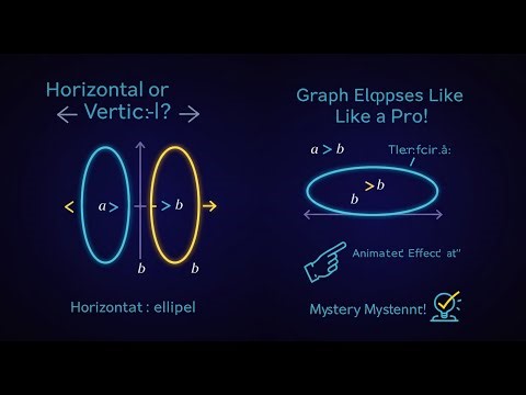 Mastering Ellipses: Instantly Know if It's Vertical or Horizontal!