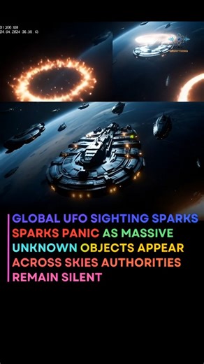 Cosmin Evrything on Instagram: "Mysterious UFO Fleet Spotted Worldwide, Internet Erupts With Questions Strange unidentified objects have been reported across multiple parts of the world, sparking fear, curiosity, and nonstop speculation online. No official explanation has been confirmed yet, leaving millions wondering what’s really happening in the skies. Are we witnessing advanced technology… or something not from this world? #UFO #Alien #BreakingNews #SpaceMystery #Viral"