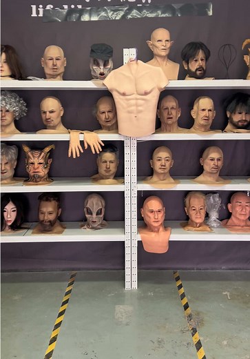siliconemask #siliconemask #mask #halloweenmask #cosplay #realistic