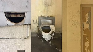 Busted toilets, peeling paint, sewage backups, lice: a peek inside juvenile lockups