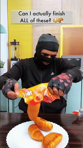 Can I Finish All These Britannia Treat Croissants? 😱🥐 | Food Challenge