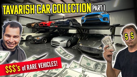 Ex-Stig explores Tavarish's car collection