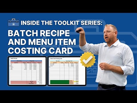 How to Use the Batch Recipe & Menu Costing Card: Ryan's TRB Restaurant Owners Toolkit Breakdown