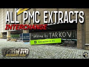 How to Find All PMC Exfils on Interchange | Escape from Tarkov Beginner's Guide