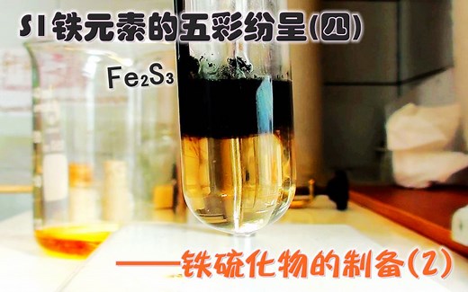 【林轩实验室】S1E4(2) 硫化铁(Fe2S3)的制备