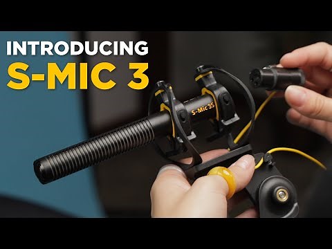 Introducing S-Mic 3 Series | Studio Quality Shotgun Microphones