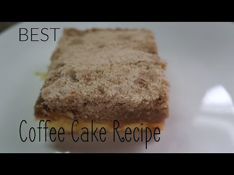 BEST Coffee Cake Recipe | BOXED Cake Mix Recipe