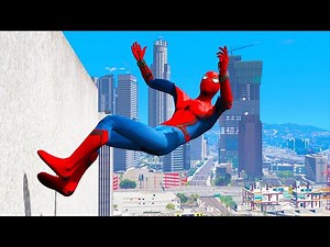 GTA 5: Falling off Highest Buildings #13 - GTA 5 Funny Moments & Fails, Gameplay