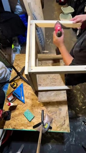 Kids table and 2 chairs build #diy