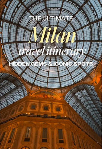 the ultimate Milan travel guide 🇮🇹✨ The best things to do in Milan: hidden gems, cafes, restaurants, and iconic spots. Save this Milan itinerary for your next Italy trip. 🍝🍕 #milan #milantravel #italytravel #europetravel #milano