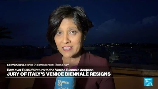Jury of Italy's Venice Biennale resigns over Russia row