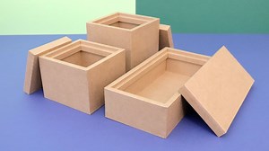 A Box with Lid - Smart way to make a seamless lid stopper