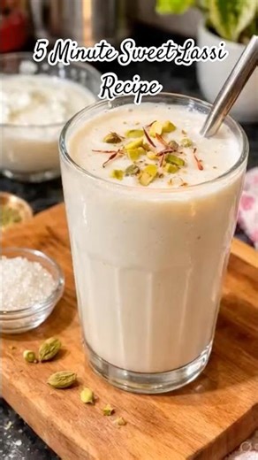 Perfect Sweet Lassi in 30 Seconds | Summer Special Drink #ytshorts #shorts #youtubeshorts #food