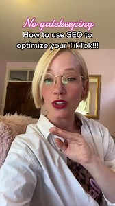 42K views · 1.7K reactions | How do I use SEO on TikTok - 60 second tutorial to crushing with TikTok SEO! #tiktokseo #rankforSEOonTikTok #tiktokseohacks #SEOtiktok #SEOonTikTok #whatisseo #seooptimization | Rachel Pedersen | Facebook