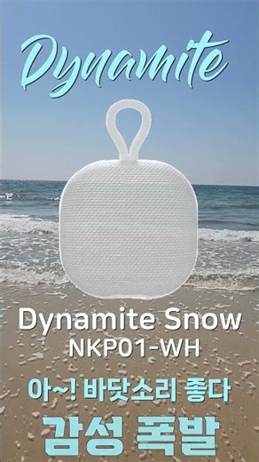 SORIUM DYNAMITE 소리움 다이나마이트 블루투스 스피커 NKP01-WH