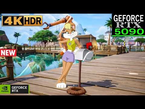 Fortnite Zero Build 4K Gameplay | Lola Bunny Skin (Chapter 7 Season 3)
