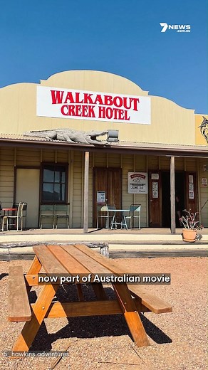 Crocodile Dundee's local, the Walkabout Creek Hotel, is up for sale. #crocodiledundee #walkaboutcreekhotel #queensland #pub #7NEWS | 7NEWS Australia