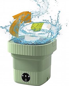 Portable washing Machine,6L Portable Clothes Washing Machines,Foldable Mini Washing Machine, Small washing machine for Baby Clothes, Underwear or Small Items, Apartment, Dorm, Camping, RV Travel