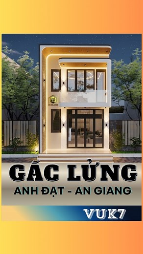 NHÀ GÁC LỬNG ANG GIANG #vuk7 #bienlan #nhagaclung | Xây Dựng Biên Lan