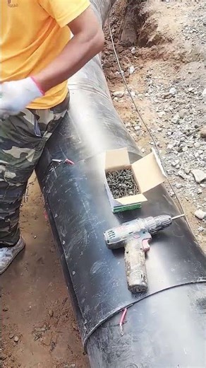 High-Density PU Foam Insulation Pipe – Source Factory & On-Site Construction 🔥