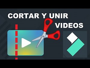 COMO CORTAR Y UNIR VIDEOS EN FILMORA 9