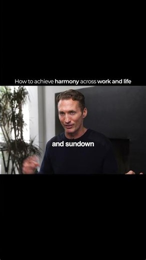 Work-life balance is simpler than you think...