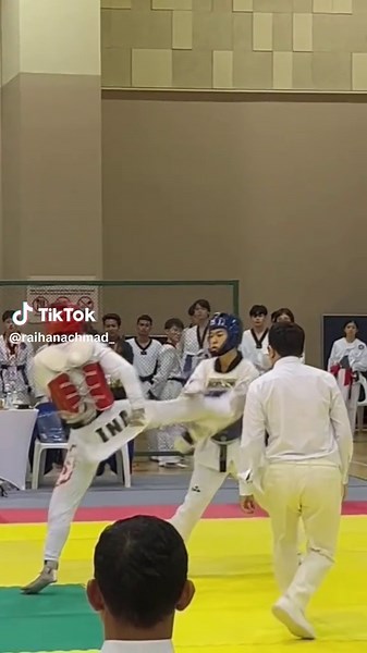 Taekwondo Sandwich Kick with Backflip Technique