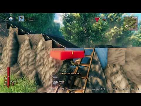 Valheim: Building Stairs for the Asksvin and Lox Pen