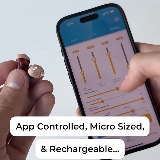 72 reactions | Every order comes with a free hearing test! Just open the app and take a quick 5-minute test. It will adjust the hearing aids to match your hearing, so everything sounds just right. | Hear Clearly - HeaSouls | Facebook