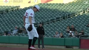 Kyle Harrison strikes out five