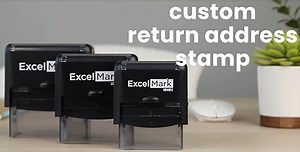 Watch ExcelMark Custom Return Address Stamp on Amazon Live