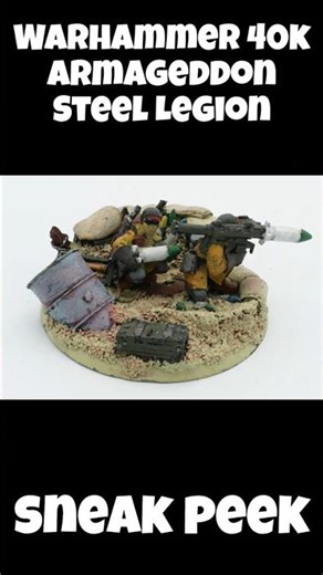 Warhammer 40k Armageddon Steel Legion Sneak Peek