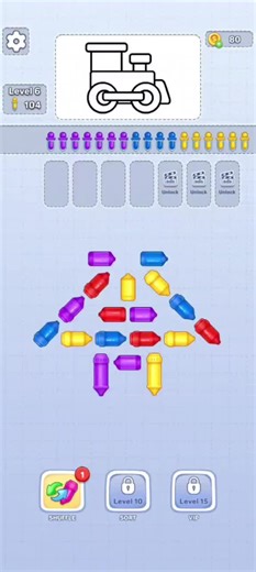 Color Drop Mania Level 6 - Challenge Your Logic Skills!